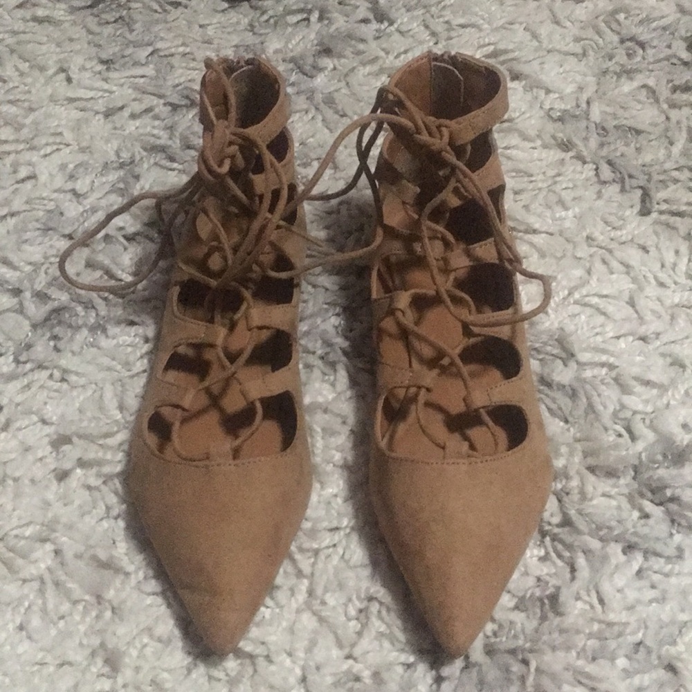 Aldo lace up flats - Picture 2 of 3